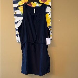 Nwt Zella navy Sleeveless Dress 4